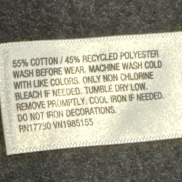 AC/DC Back in Black Concert Cropped Sweatshirt – SZ XL (14) - Picture 4 of 4